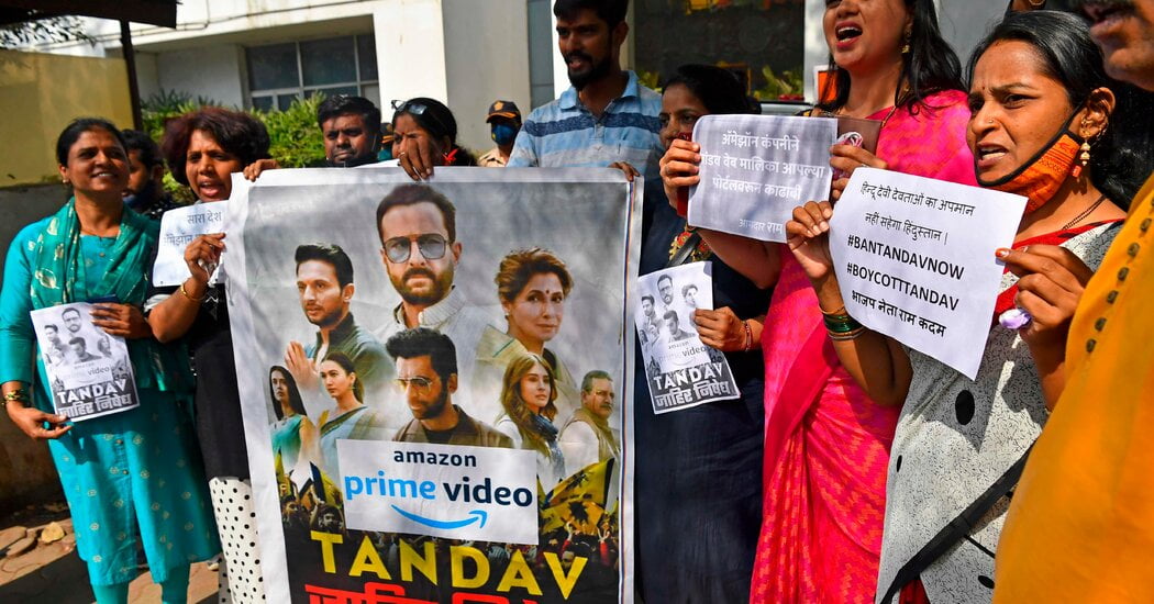 Director of Amazon's 'Tandav' Cuts Scenes After Pressure From India's Hindu Nationalists