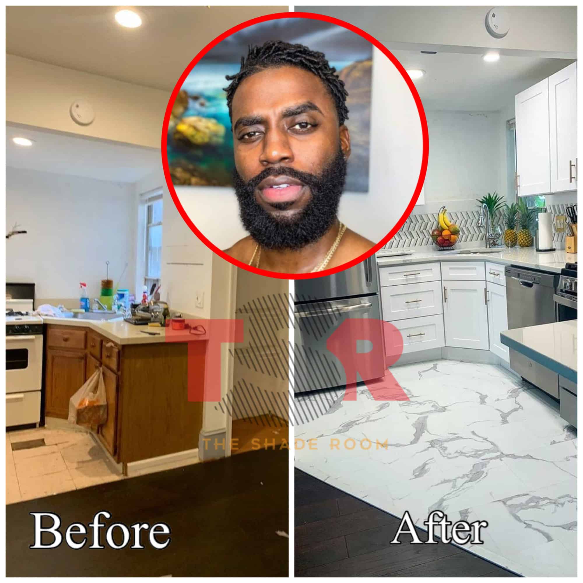 Philly Man Revamped His Kitchen With No Contracting