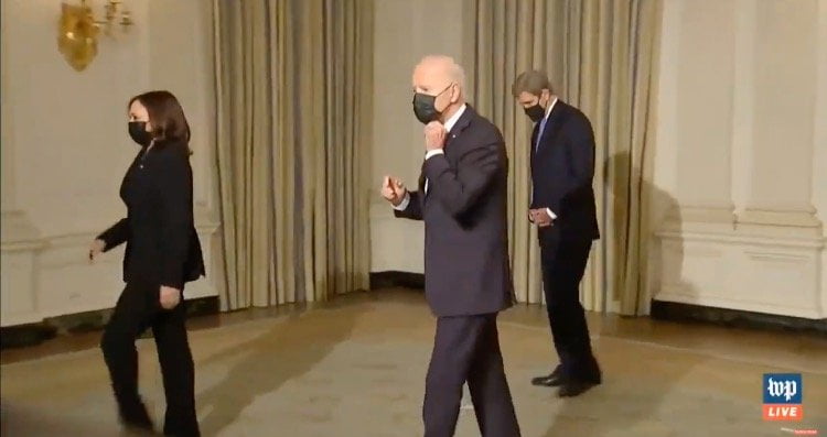 Biden Walks Away When Asked About the Sacrifices He's Asking American Workers to Make as He Kills Thousands of Jobs (VIDEO)