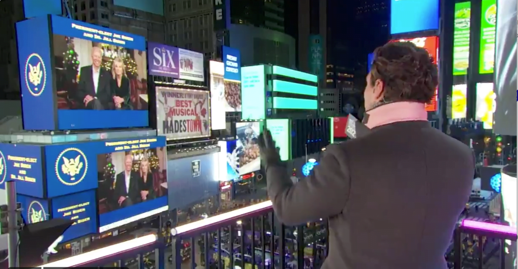 Joe Biden Shares Optimism On ‘New Year’s Rockin’ Eve’ As TV Networks Ring In 2021 In Empty Times Square – Deadline