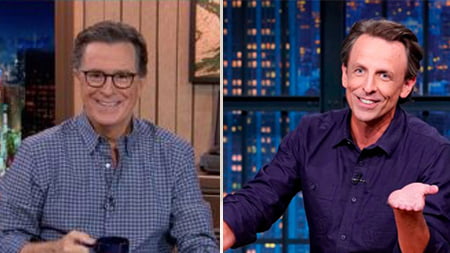 Stephen Colbert, Seth Meyers Echo Calls To Remove Trump From Office – Deadline