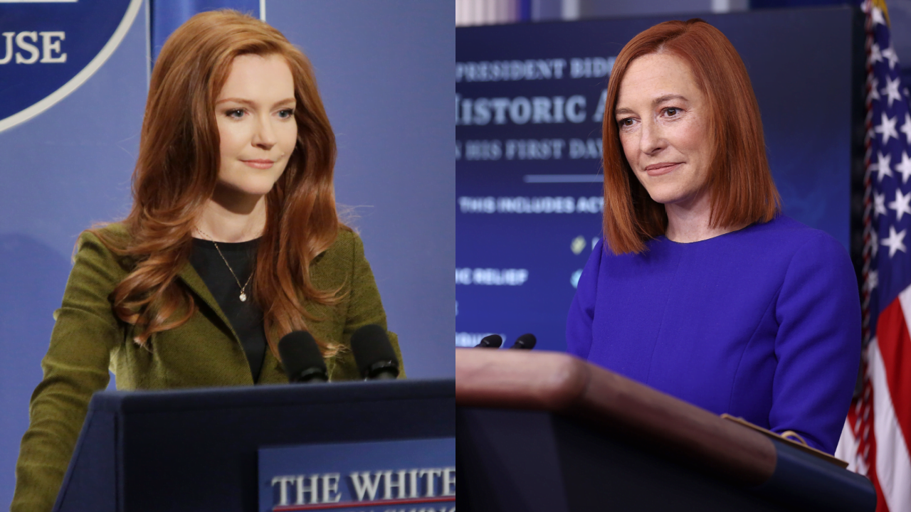 Jen Psaki Grabs The Attention Of ‘Scandal’ Fans Who Can’t Get Over How Much The New White House Press Secretary Resembles Abby And Even The Character Reacts!