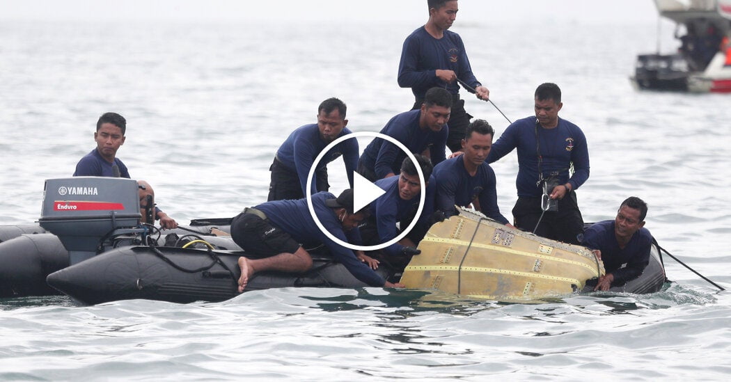 Crews Search for Wreckage From Indonesian Plane Crash