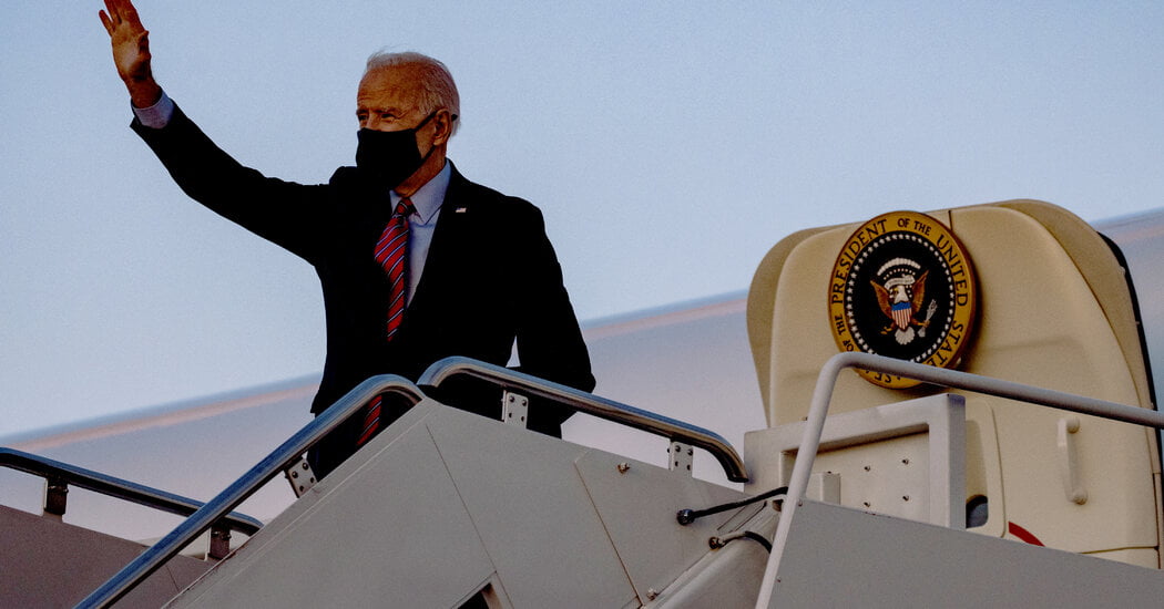 After Years in Government, Biden Has a New Perk: Air Force One