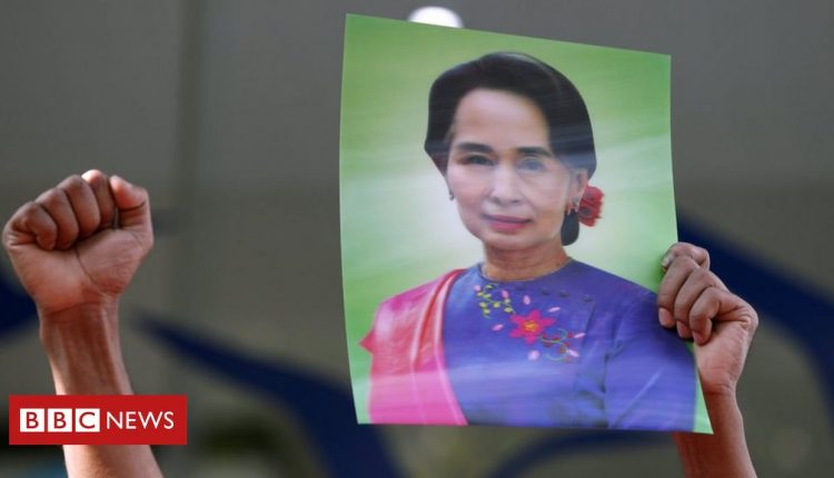 Myanmar coup: US threatens sanctions over Aung San Suu Kyi detention
