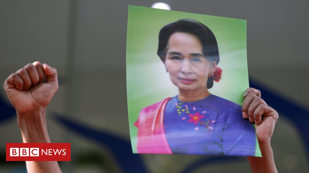 Myanmar coup: US threatens sanctions over Aung San Suu Kyi detention