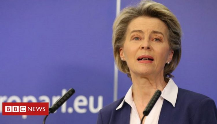 Covid: Vaccine tensions stoke German criticism of EU's von der Leyen