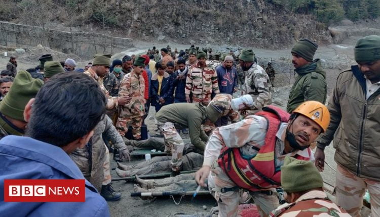 Uttarakhand: Scores missing after India glacier bursts dam