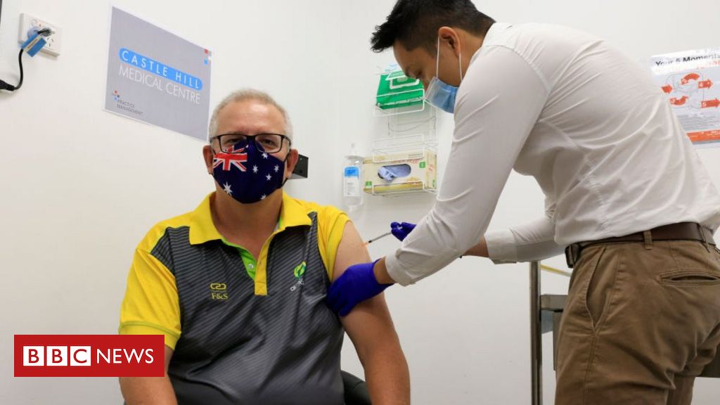 Australian PM is vaccinated as rollout begins