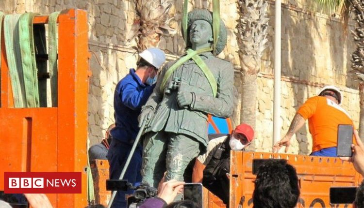 Franco: Melilla enclave removes last statue of fascist dictator on Spanish soil