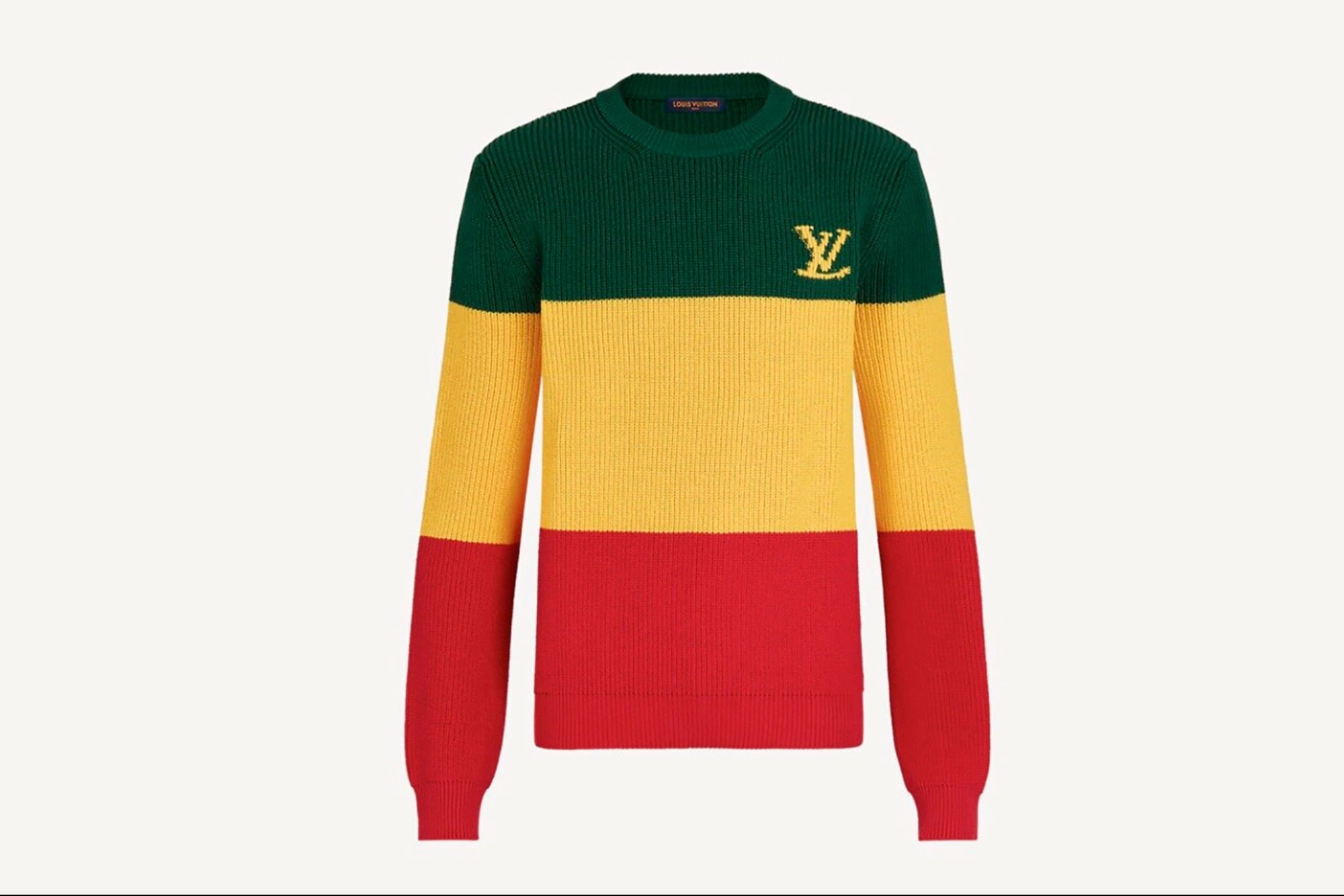 Louis Vuitton Launches 'Jamaica-Inspired' Sweater, But Gets Colors Wrong and Criticism Rains