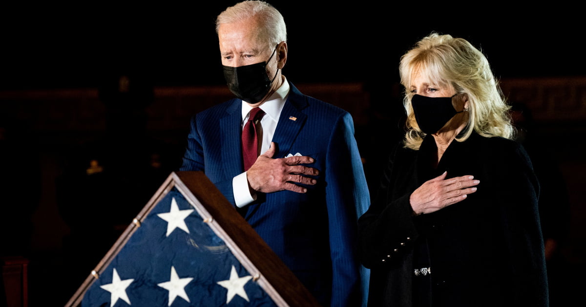 Biden, Congress honour police officer killed in Capitol riot | Donald Trump News