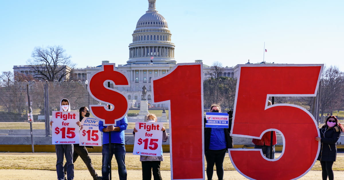 Fight for $15: Wage hike likely blocked from Biden’s COVID relief | Business and Economy News