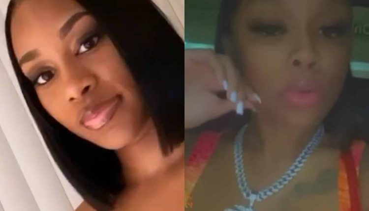 Kema The Mother Of One Of King Von's Children Exchanges Words With