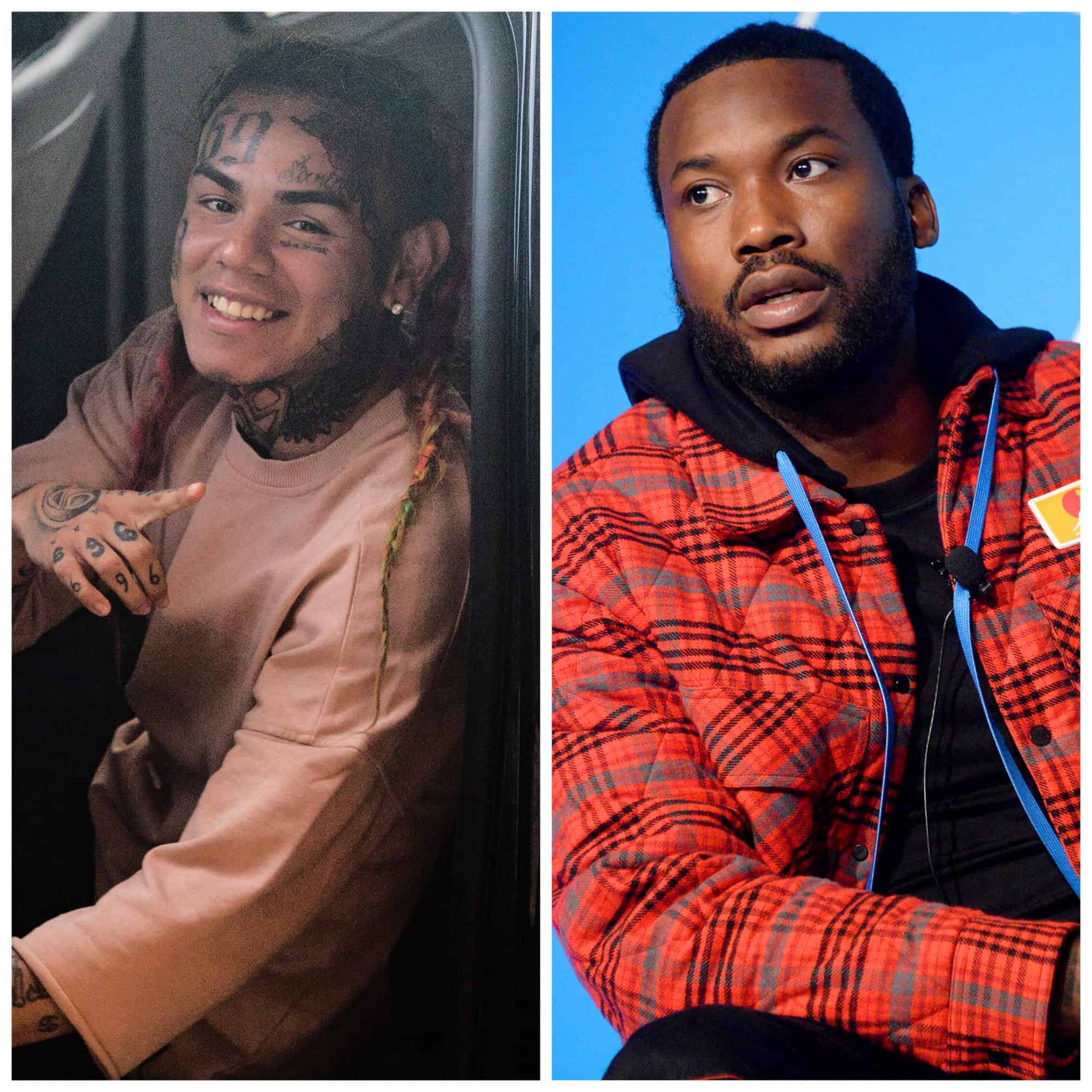 Meek Mill And Tekashi 69 Get Into Shouting Match That Almost Turned Physical Outside Atlanta Club (Video)