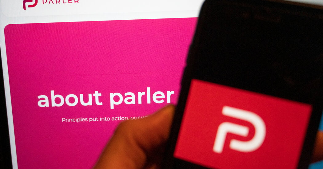 Parler, a Social Network That Attracted Trump Fans, Returns Online