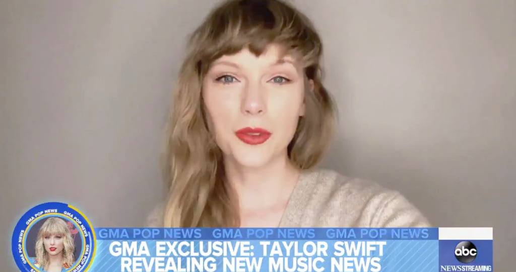 Taylor Swift Announces Midnight Release Of Re-Recorded ‘Love Story’ – Deadline