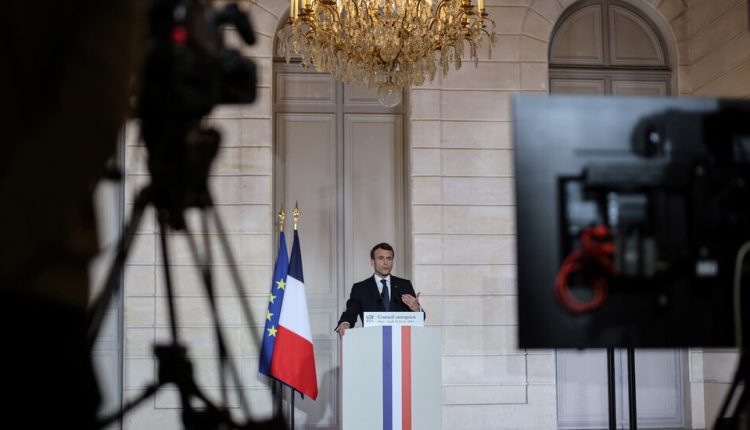 Eyeing Re-Election, Macron Walks a Tightrope Above Swirling Crises in France