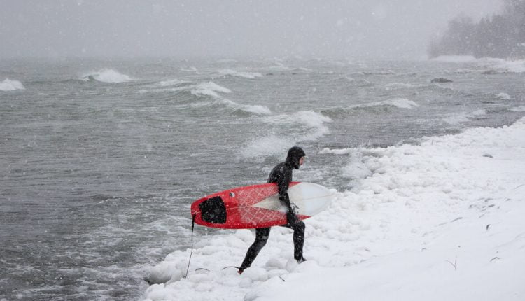Surf’s Up. The Temperature Isn’t.