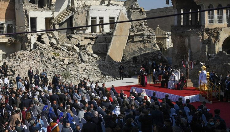 Amid the Rubble of Mosul, Francis Offers a Salve for Iraq’s Wounds