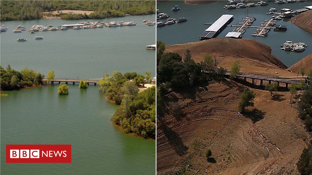 Then and now: A 'megadrought' in California