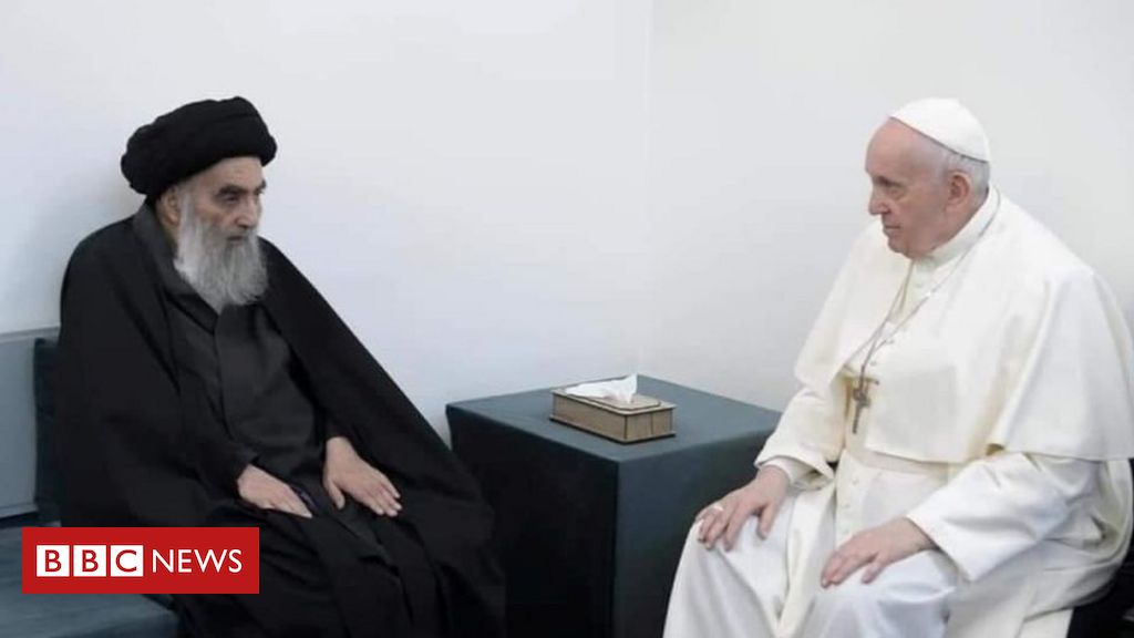 Pope Francis and top Shia cleric Ali al-Sistani discuss safety of Iraqi Christians