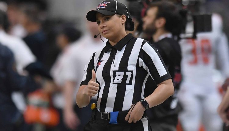 The NFL Names Maia Chaka As The First Black Female Official
