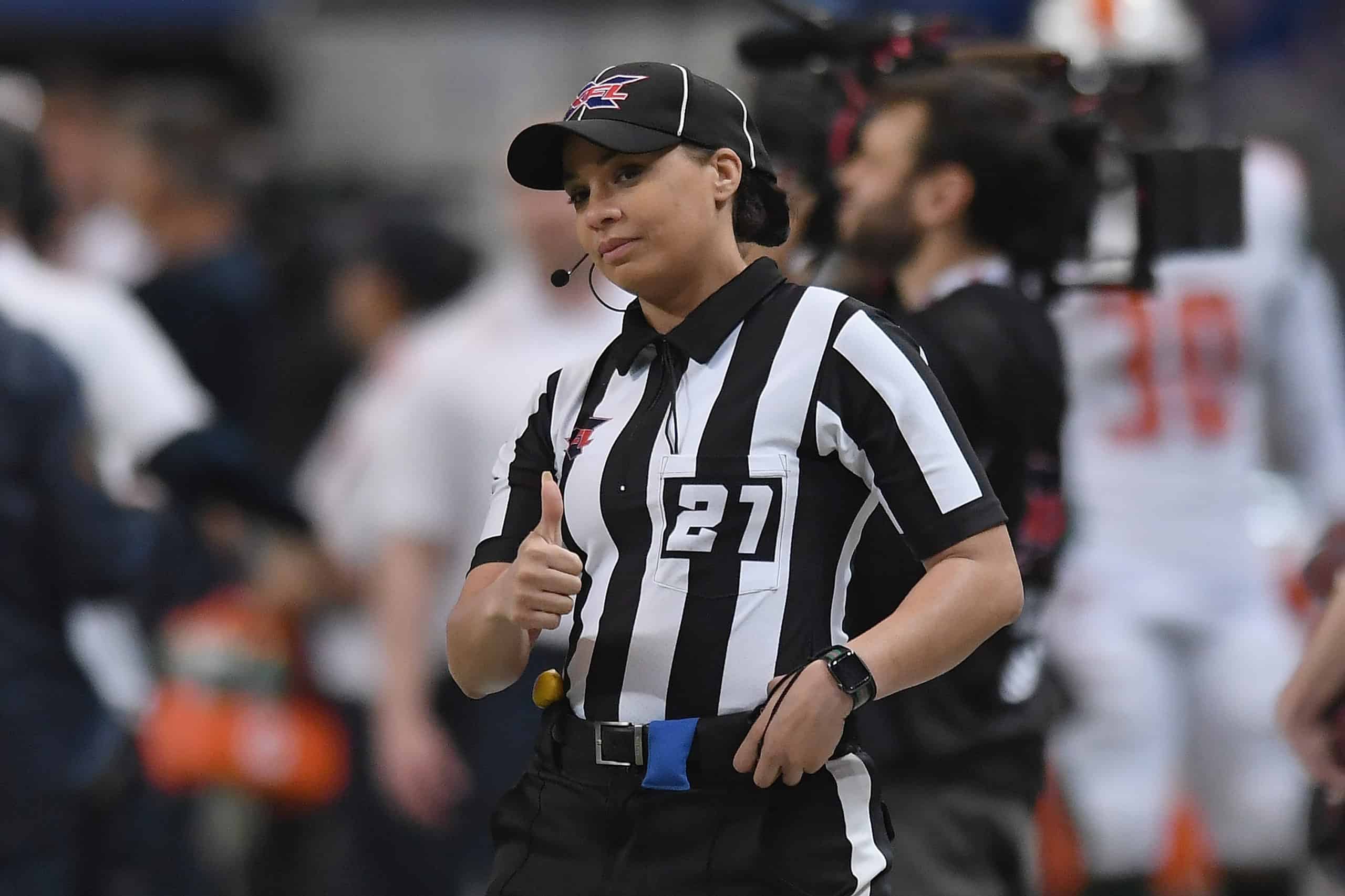 The NFL Names Maia Chaka As The First Black Female Official
