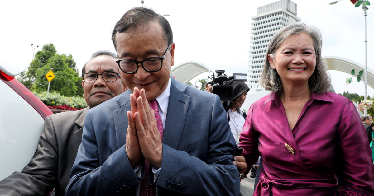 ‘Mockery of justice’: Cambodia’s Rainsy gets 25-year jail term | Politics News