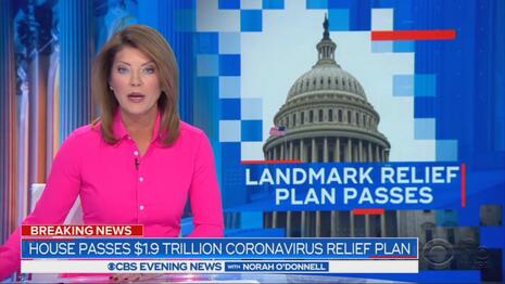 ABC, CBS Suggest Relief Bill ‘Infuriating Republicans’ Because It Helps People