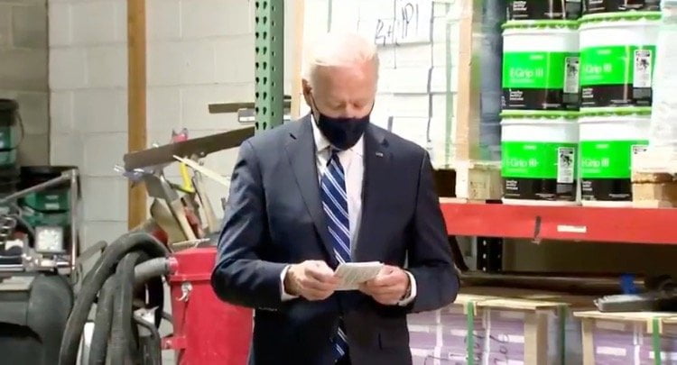 Joe Biden Kicks Off "Help is Here" Tour With 3-Minute Pennsylvania Stop