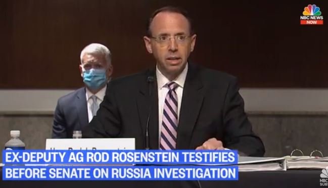 Deep State Rod Rosenstein Now Admits He Talked with Andrew McCabe About Recording President Trump -- After Lying During Senate Testimony