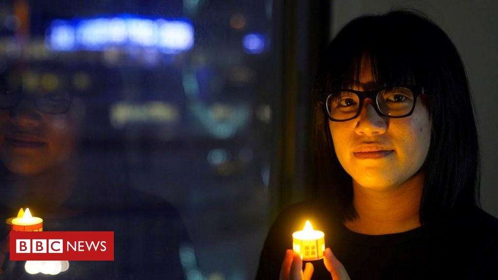Tiananmen: Hong Kong vigil organiser arrested on 32nd anniversary