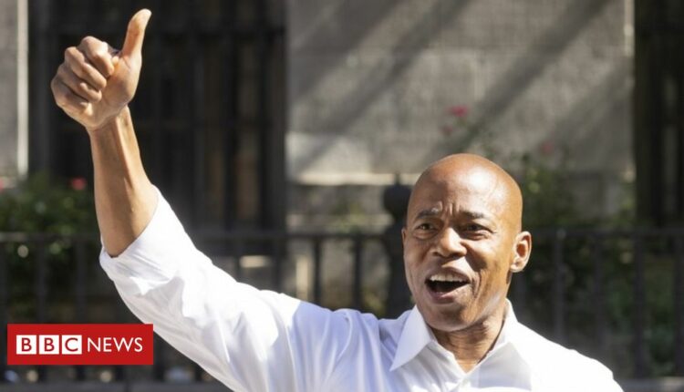Eric Adams: Ex-policeman wins NYC Democratic mayoral primary