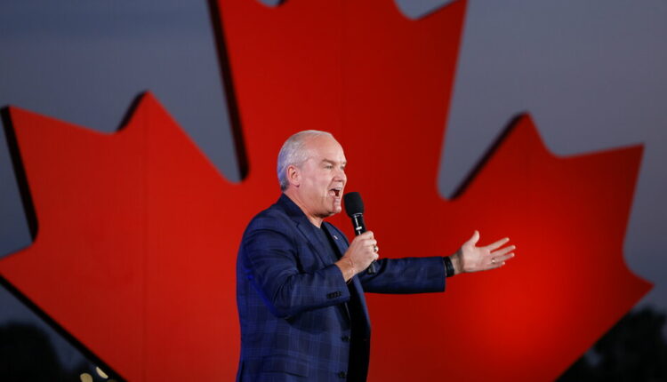 Erin O’Toole, Trudeau’s Main Rival, Casts His Vote